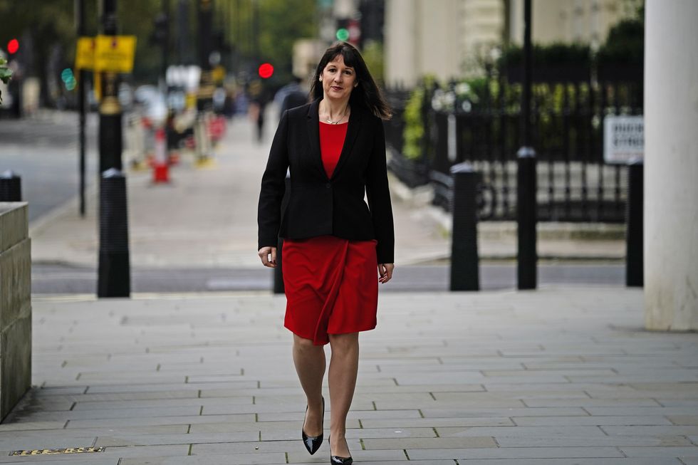 Shadow chancellor of the exchequer Rachel Reeves arrives at BBC Broadcasting House, London, to appear on the BBC1 current affairs programme