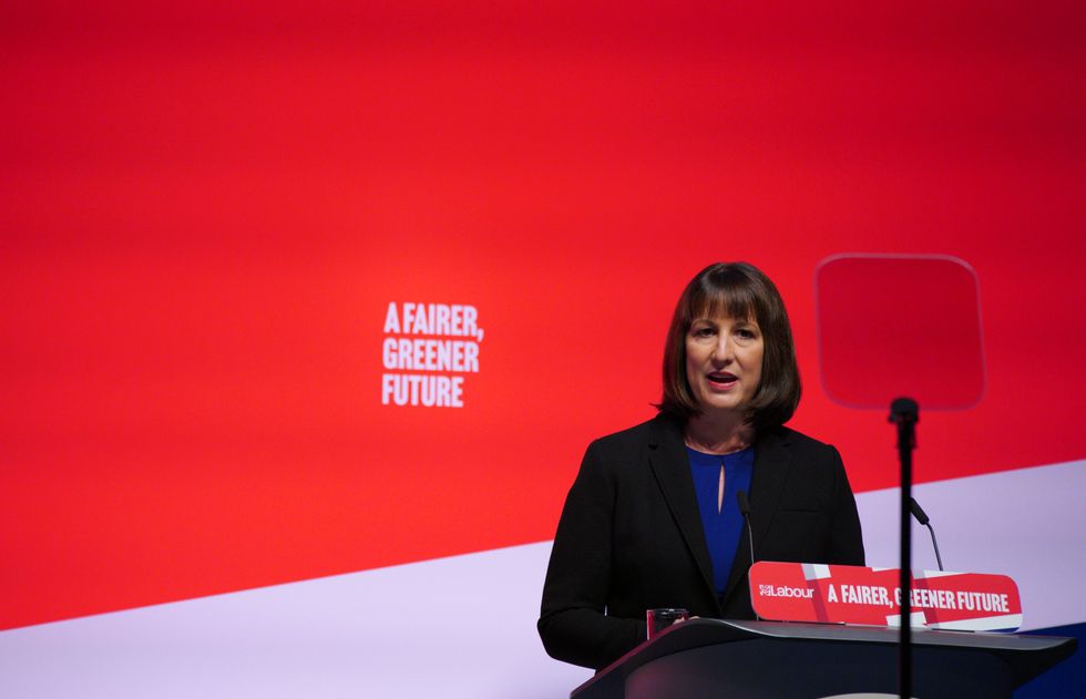 Shadow chancellor Rachel Reeves speaking during the Labour Party Conference at the ACC Liverpool. Picture date: Monday September 26, 2022.