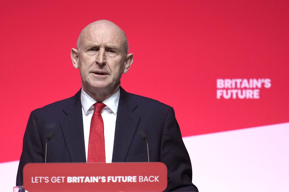 Shadow Defence Secretary John Healey slammed the Tories over the situation