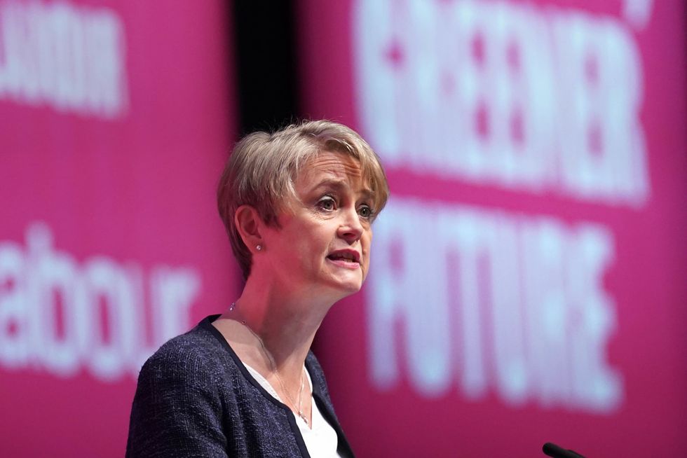 Shadow home secretary Yvette Cooper speaking during the Labour Party Conference at the ACC Liverpool. Picture date: Tuesday September 27, 2022.