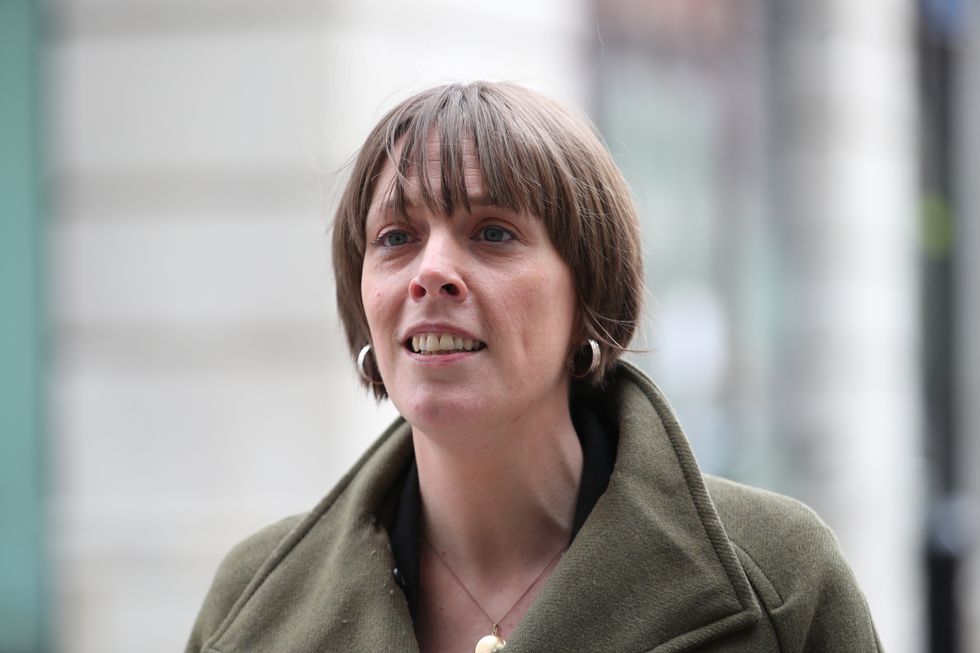 Shadow minister for domestic violence Jess Phillips in central London