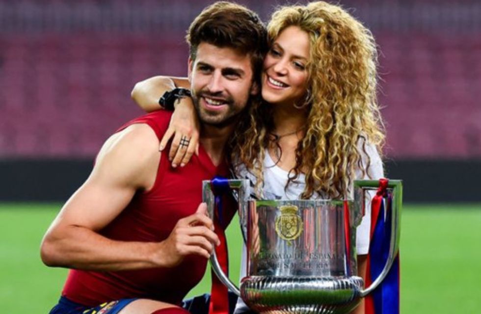 Shakira and Pique in happier times