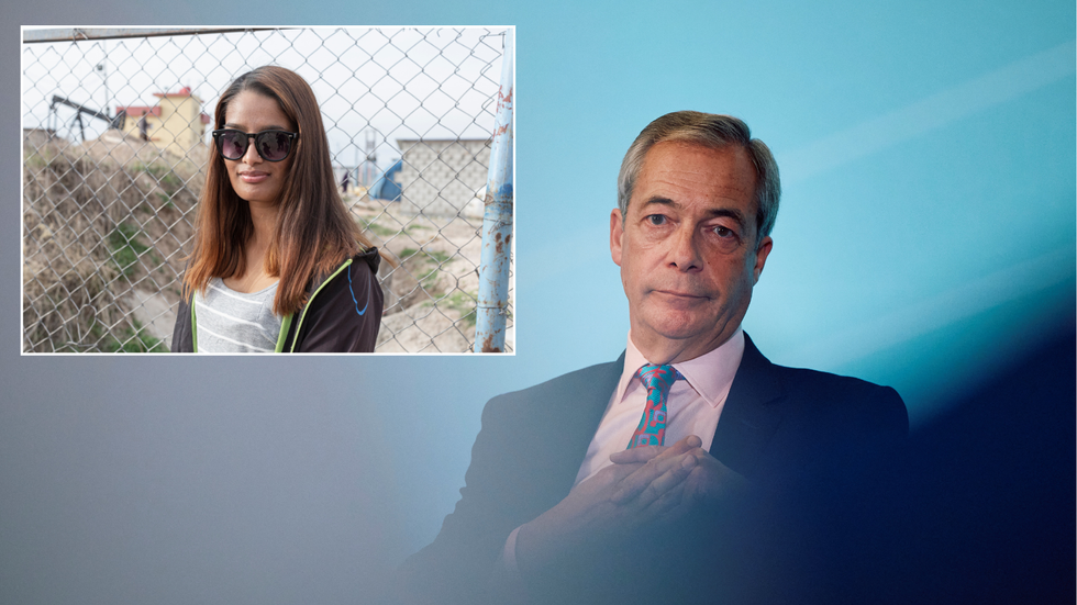 Shamima Begum and Nigel Farage