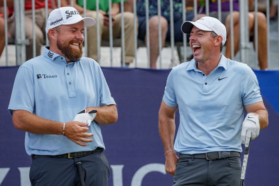 Shane Lowry and Rory McIlory