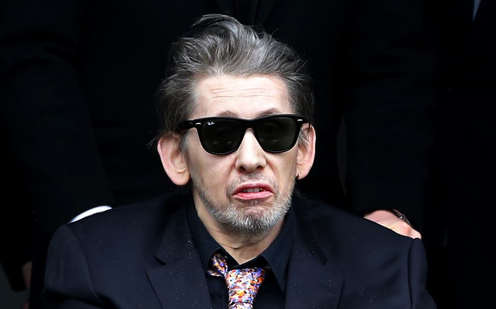 Shane MacGowan pictured in 2017