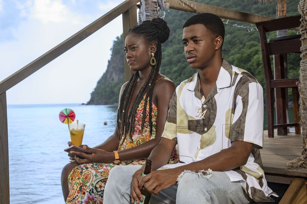 Shantol Jackson and Marlon Pryce