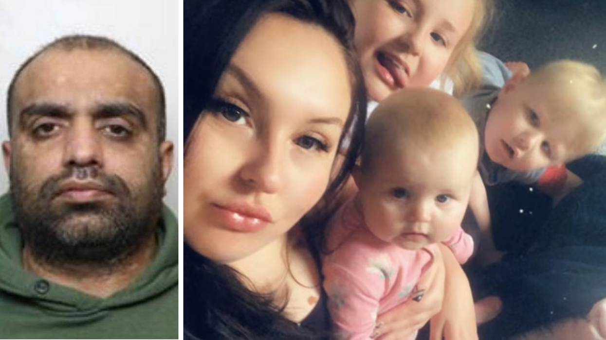 Sharaz Ali, 40, was found guilty of murdering Bryonie Gawith, 29, along with her daughter Denisty, nine, son Oscar, five, and toddler Aubree Birtle, who was just 22 months old.