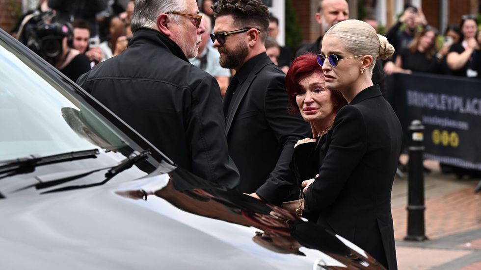 Sharon and Kelly Osbourne