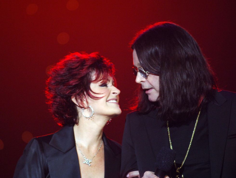 Sharon and Ozzy Osbourne