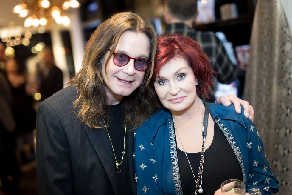 Sharon e Ozzy Osbourne