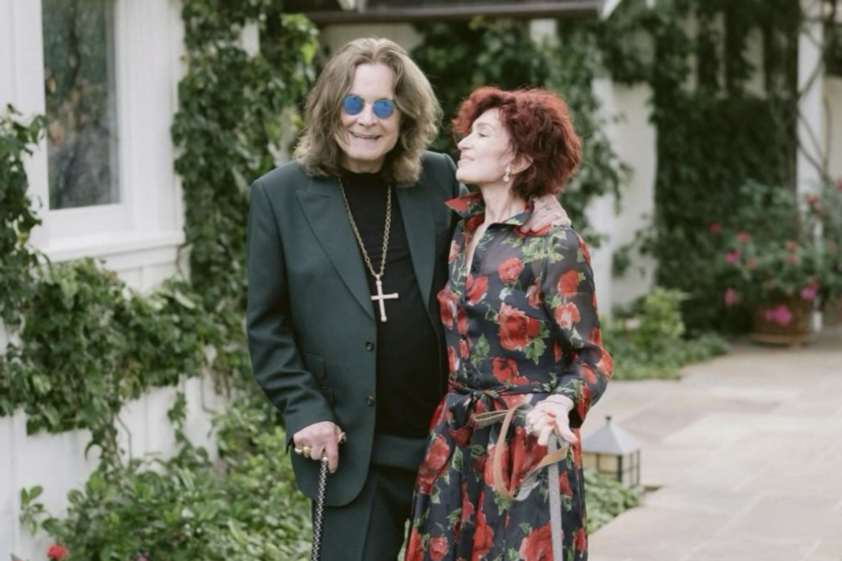 Sharon and Ozzy Osbourne