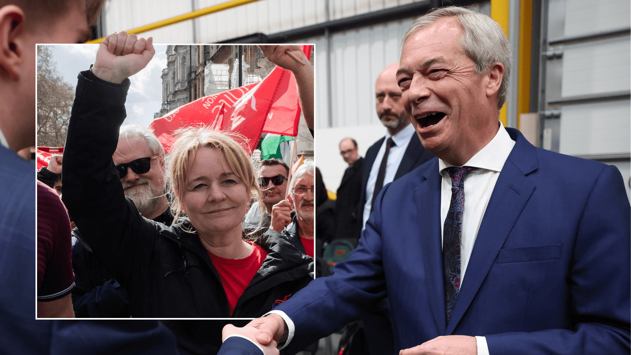 Sharon Graham; Nigel Farage