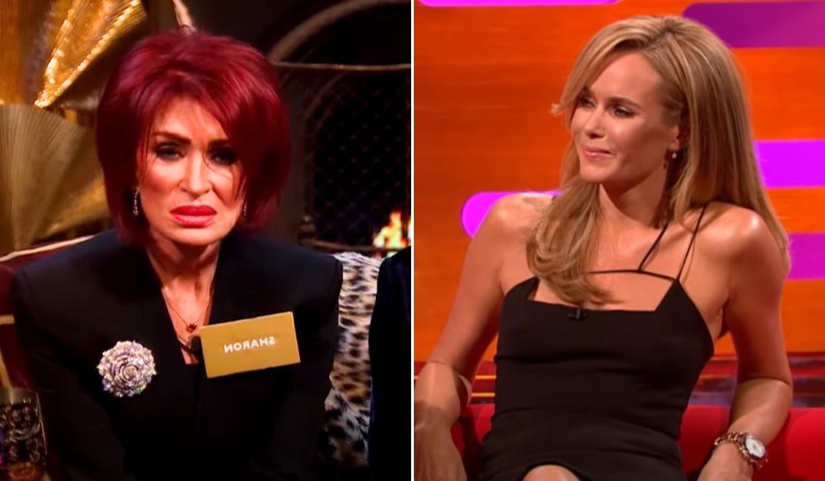 Sharon Osbourne and Amanda Holden