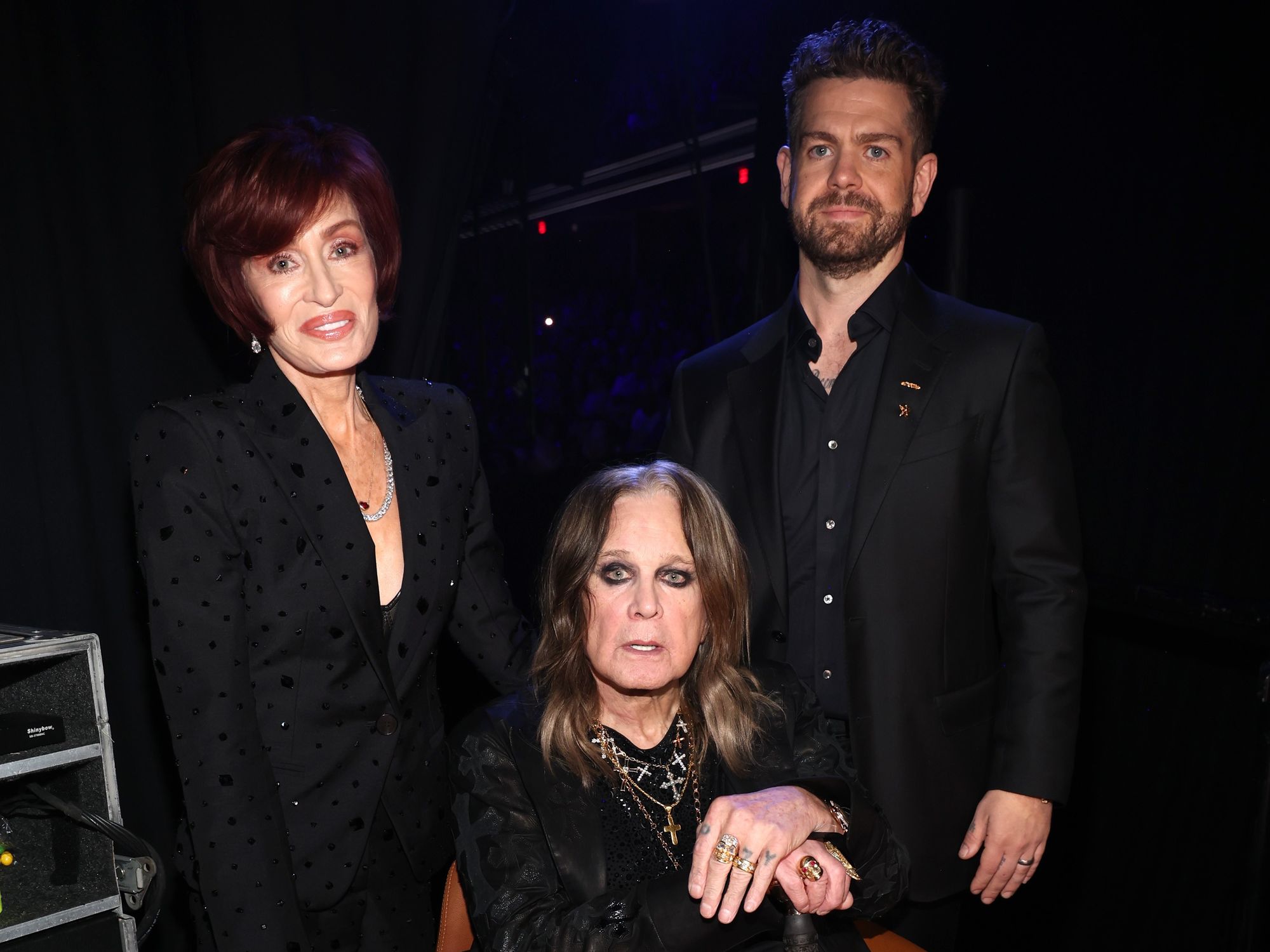 Sharon, Ozzy and Jack Osbourne