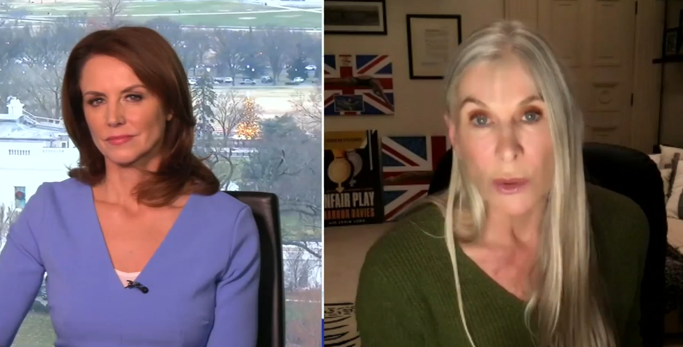 Sharron Davies and Bev Turner