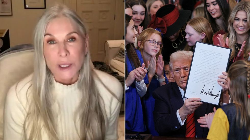 Sharron Davies, Donald Trump