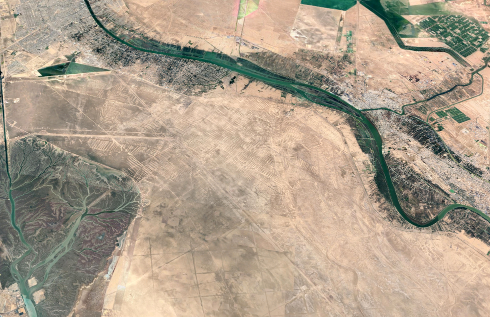 Shatt al-Arab flood plain