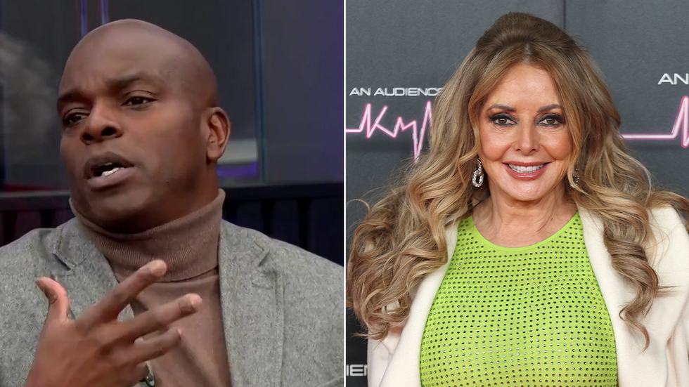 Shaun Bailey and Carol Vorderman