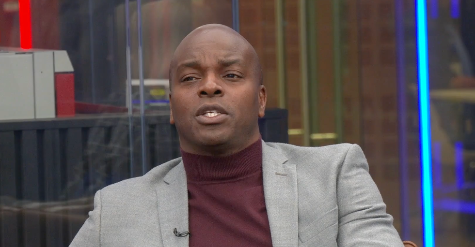 Shaun Bailey appearing on Dan Wootton Tonight