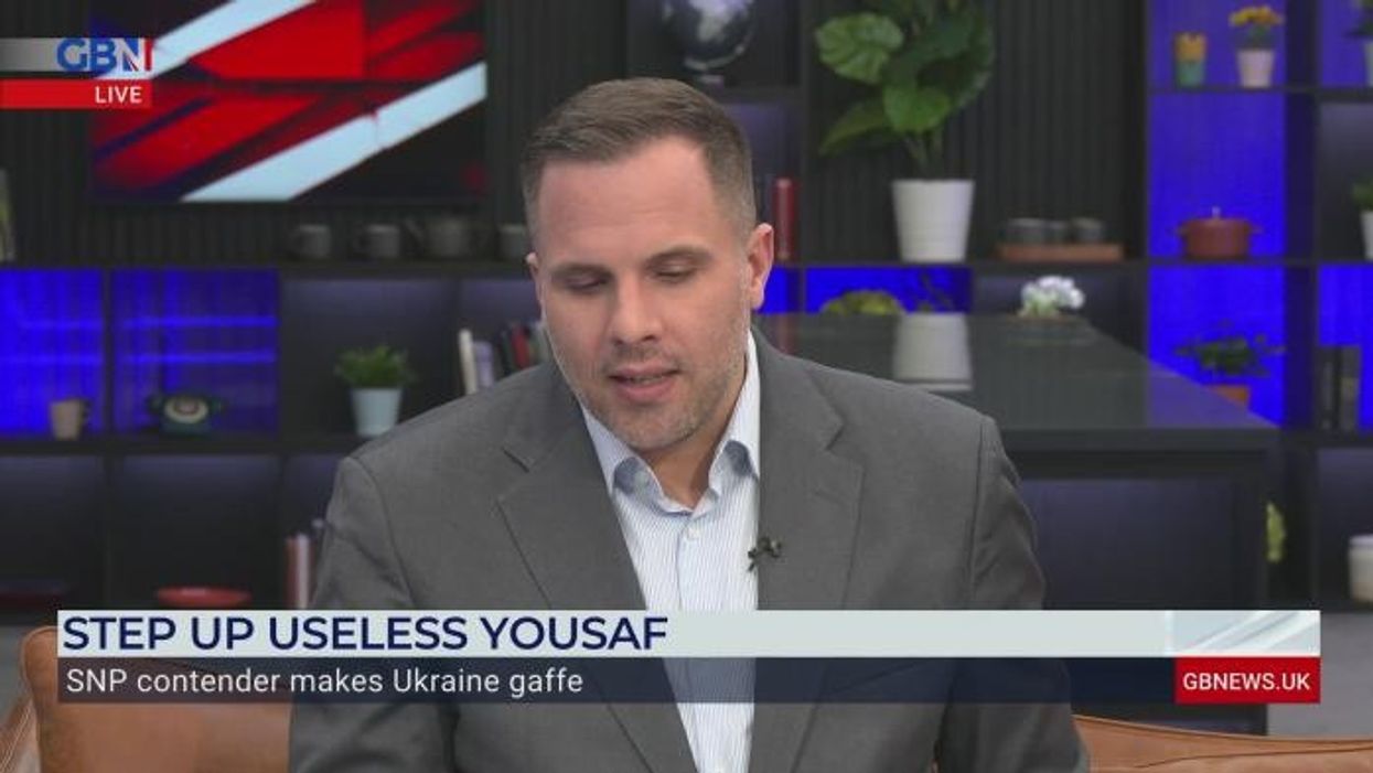 SNP leadership candidate leaves Ukrainian women awkwardly laughing after making cringe-worthy gaffe