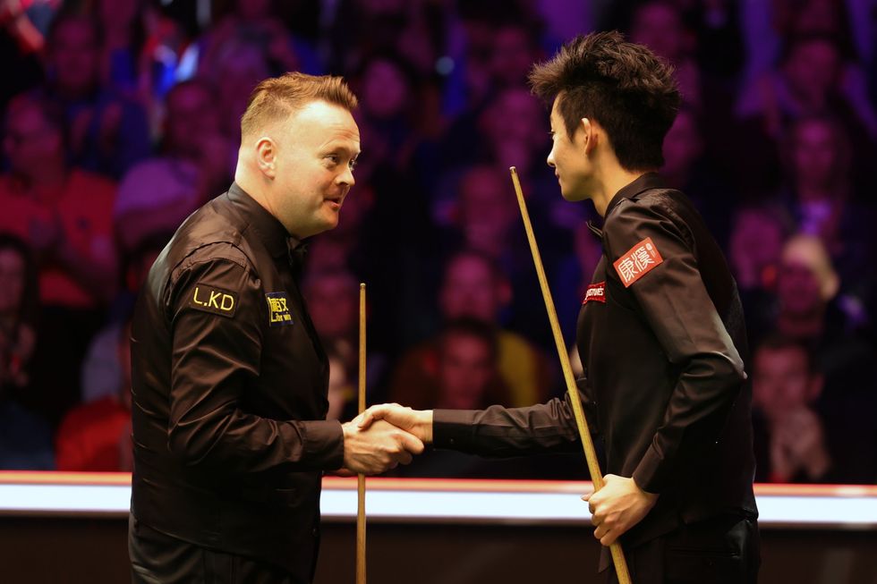 Shaun Murphy and Wu Yize