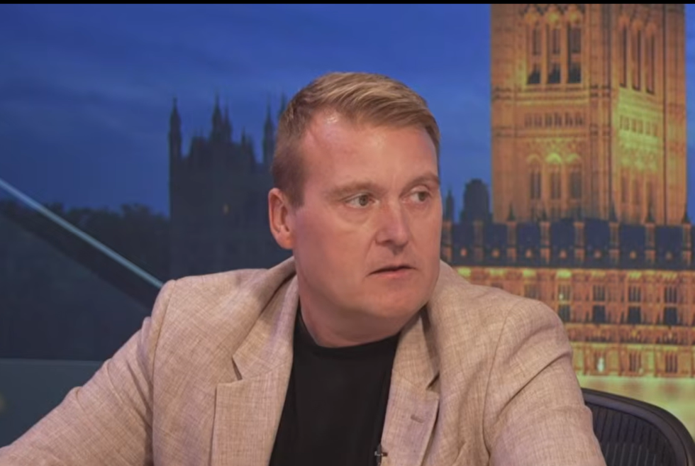 Shaun Remmer speaking on Farage