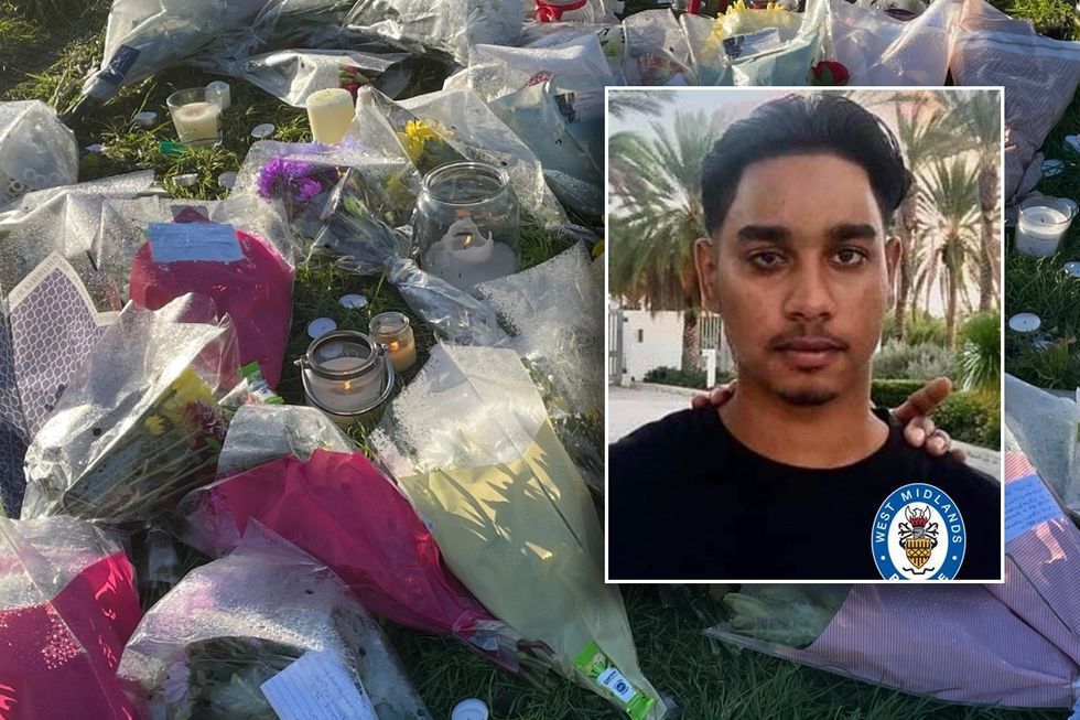 Shawn Seesahai and floral tributes