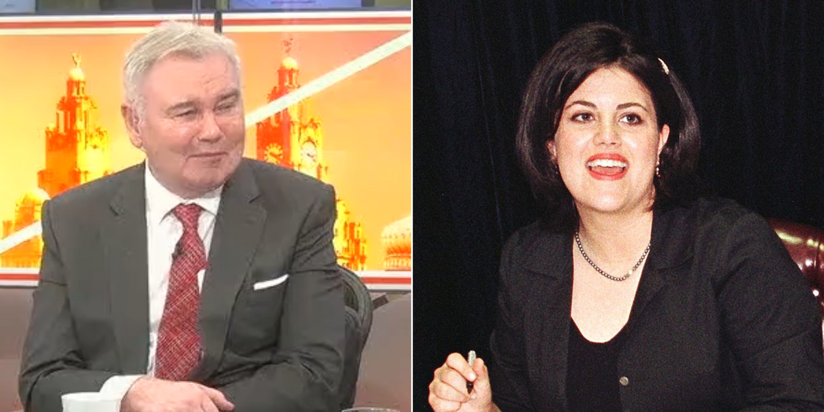 NextImg:‘She burst out laughing!’ Eamonn Holmes recalls hilarious joke he told Monica Lewinsky about Clinton scandal