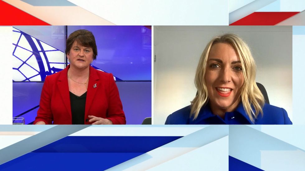 She told Arlene Foster: \u201cThere's a real gap in the law unfortunately.