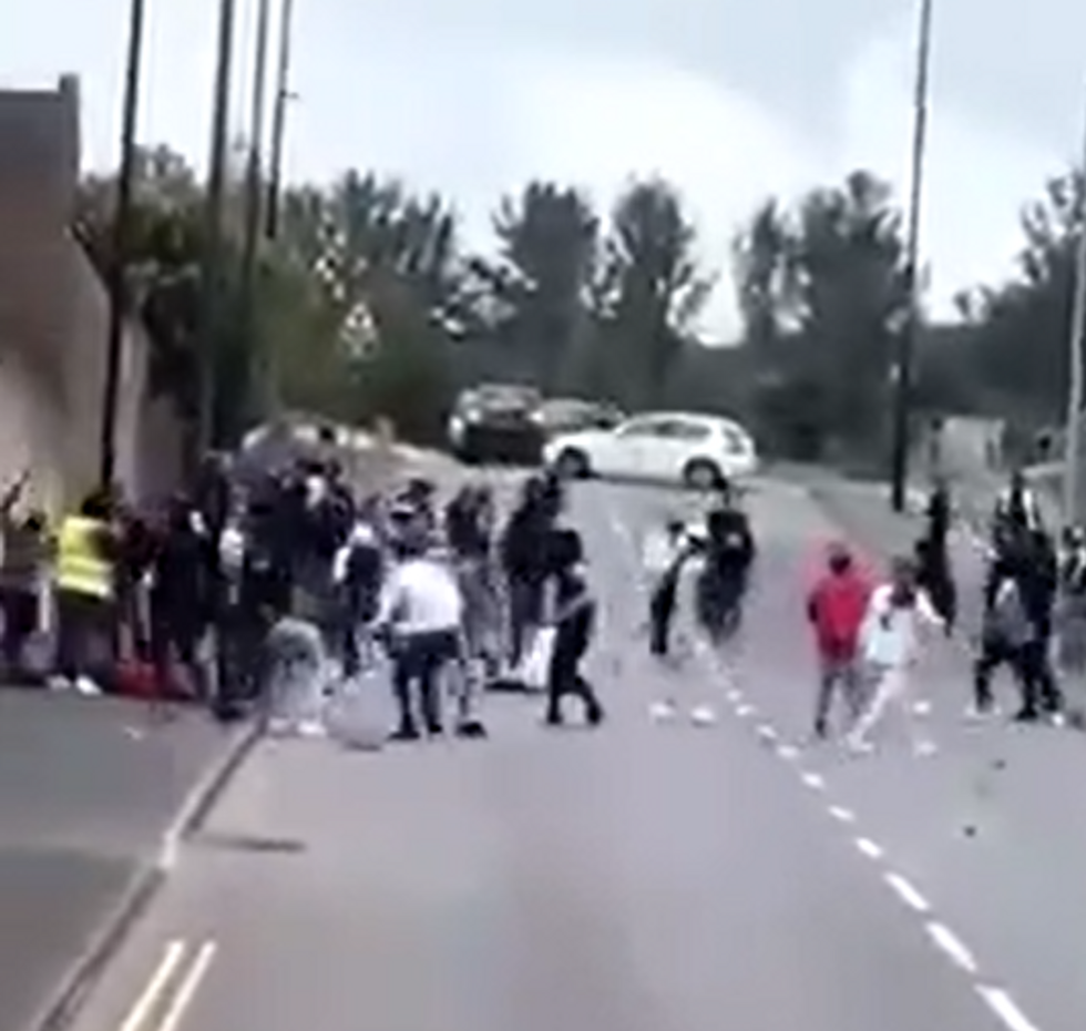 Sheffield street fights