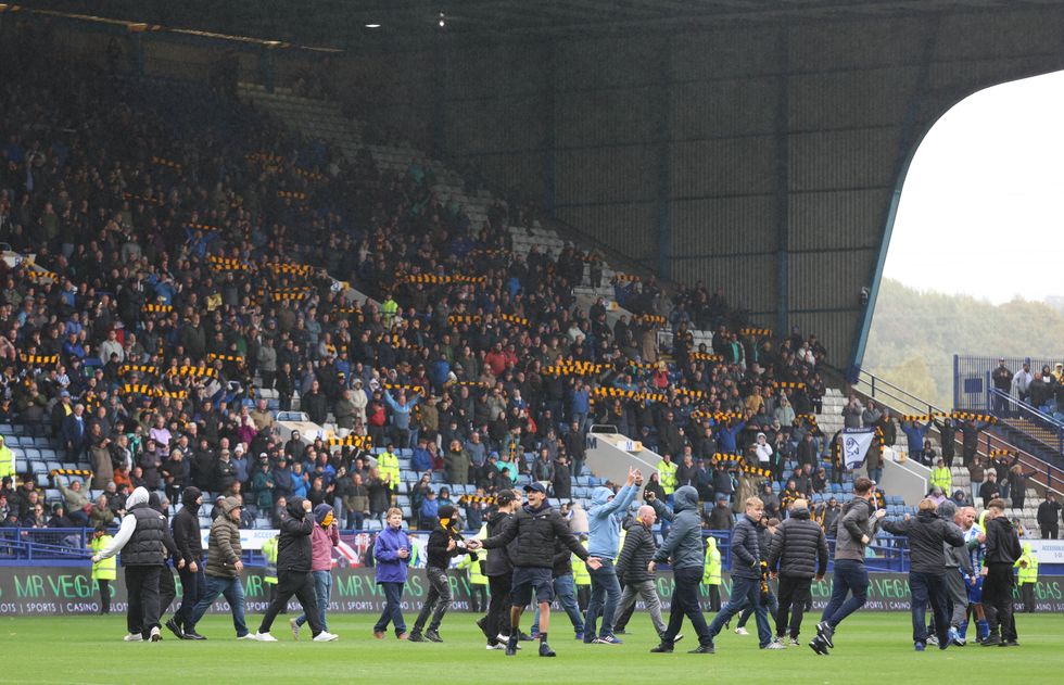 Sheffield Wednesday fan protests