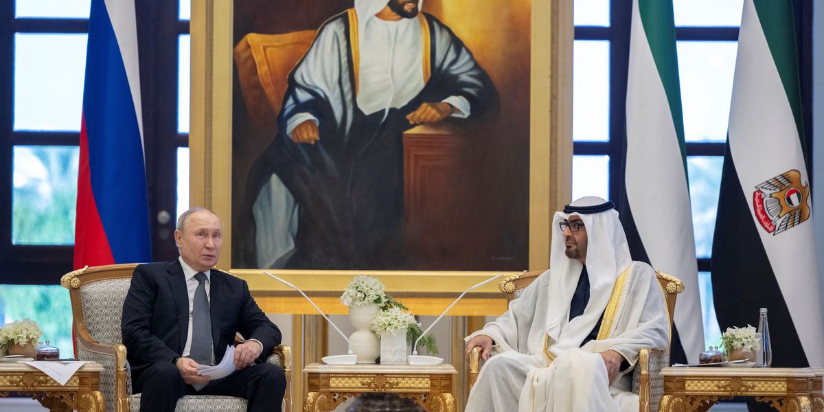 NextImg:UAE rolls out the red carpet for Putin despite international arrest warrant