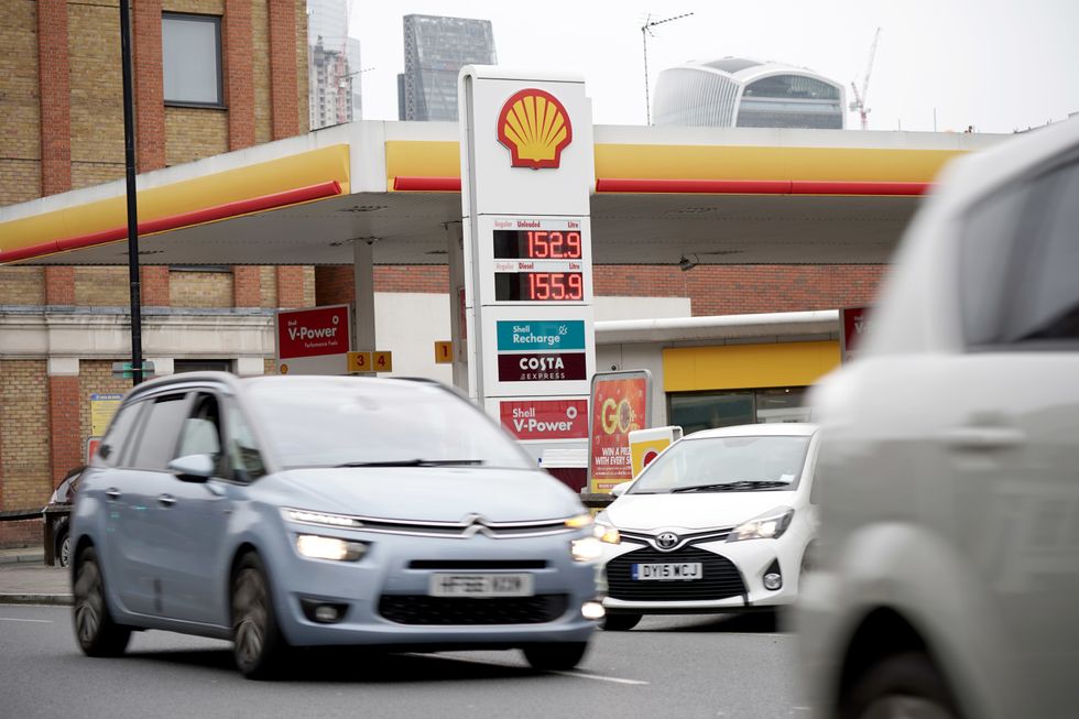 Shell petrol station