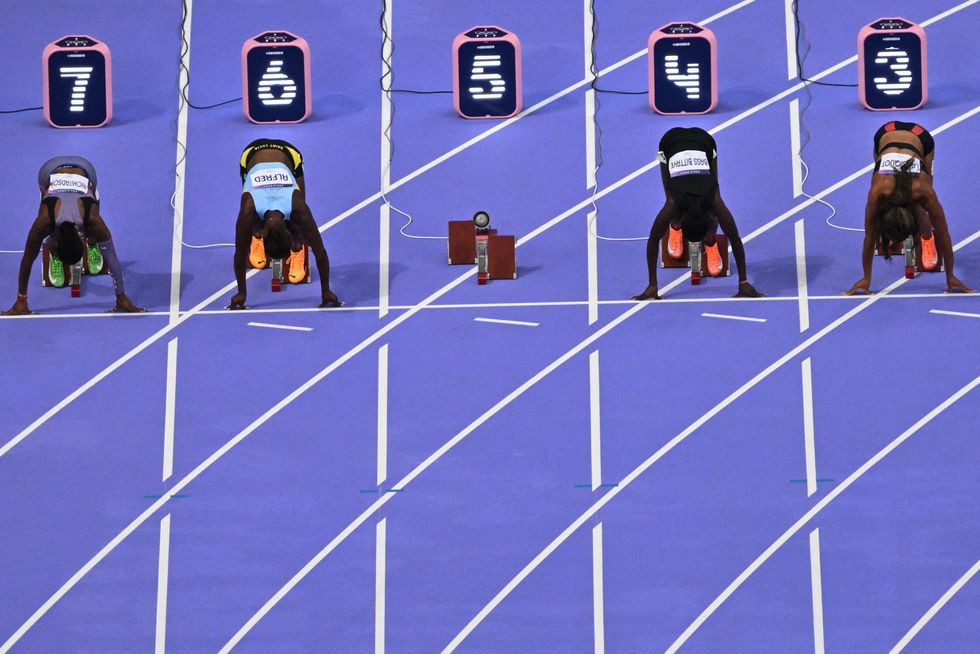 Shelly-Ann Fraser-Pryce was set to race in the second semi-final