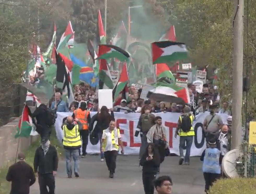 Shenstone pro-Palestine protests