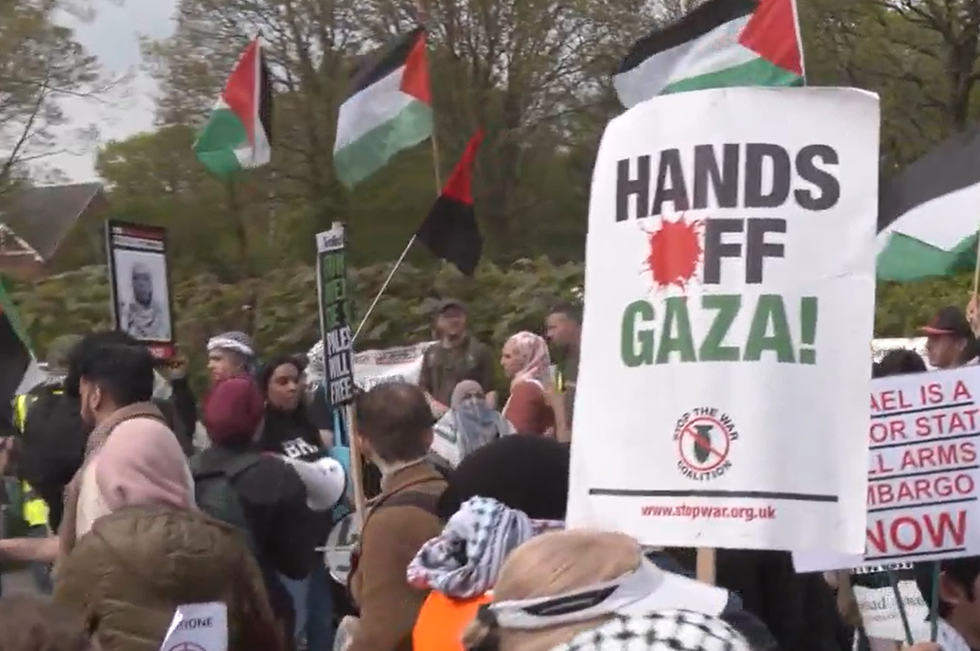 Shenstone pro-Palestine protests