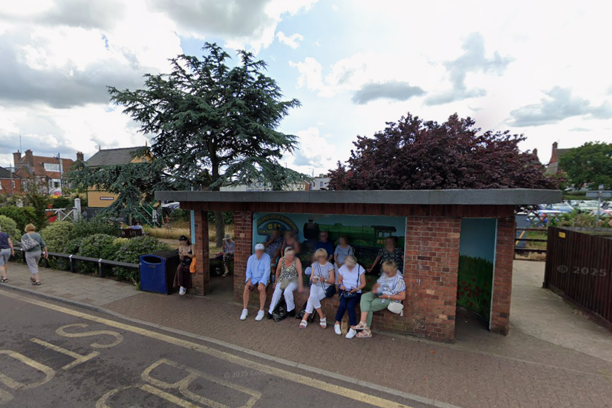 Sheringham bus shelter