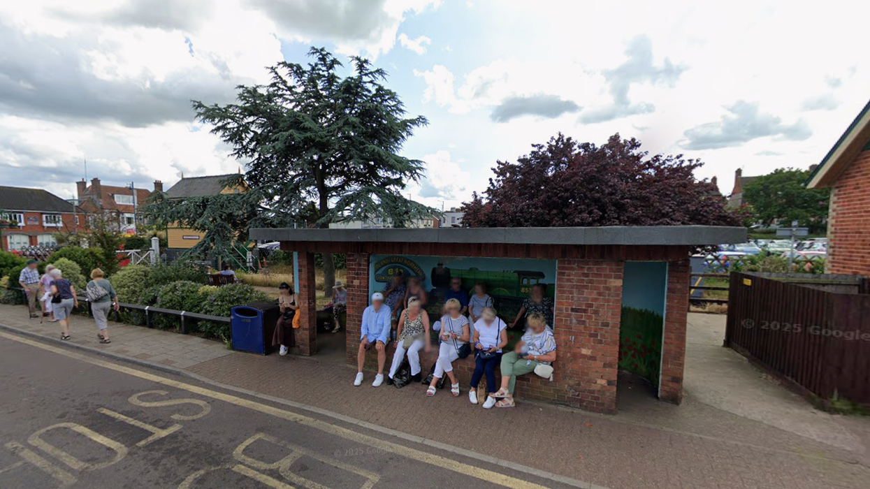 Sheringham bus shelter