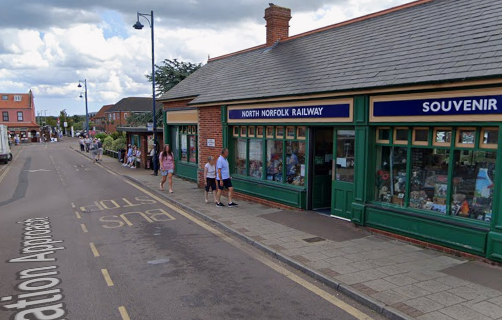 Sheringham bus shelter