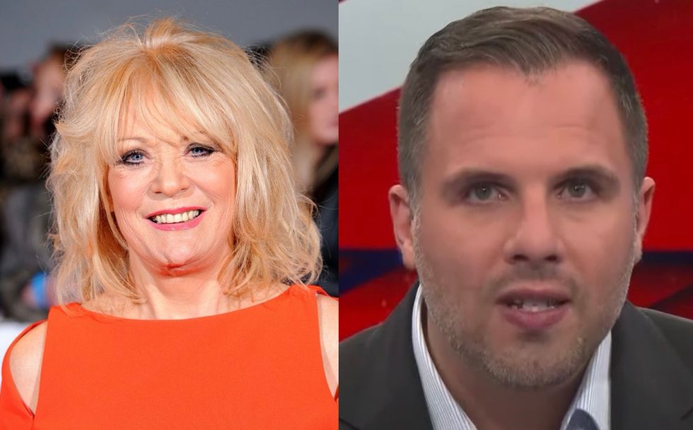 Sherrie Hewson and Dan Wootton