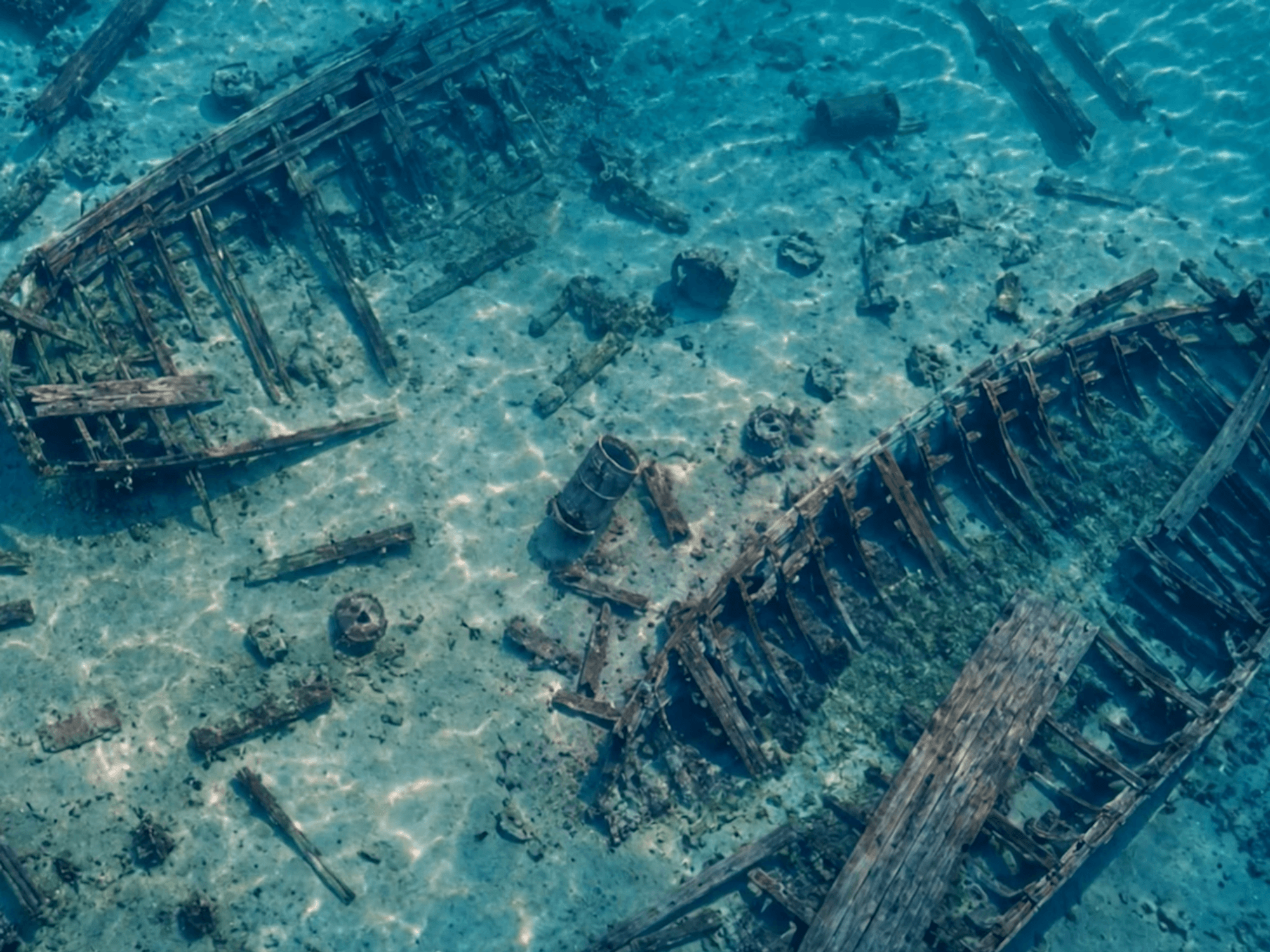 Shipwreck discovered in Bahamas