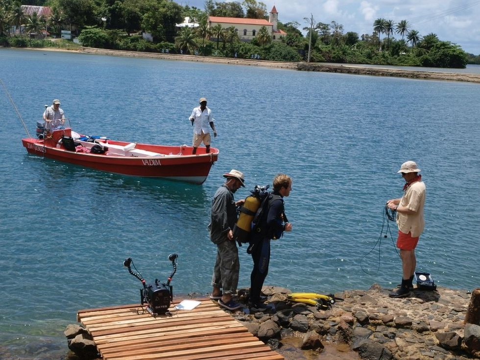 Shipwreck site
