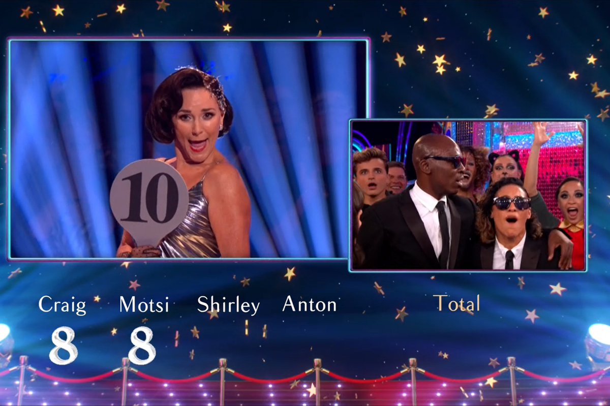 Shirley Ballas awards Eddie Kadi and Karen Hauer a 10