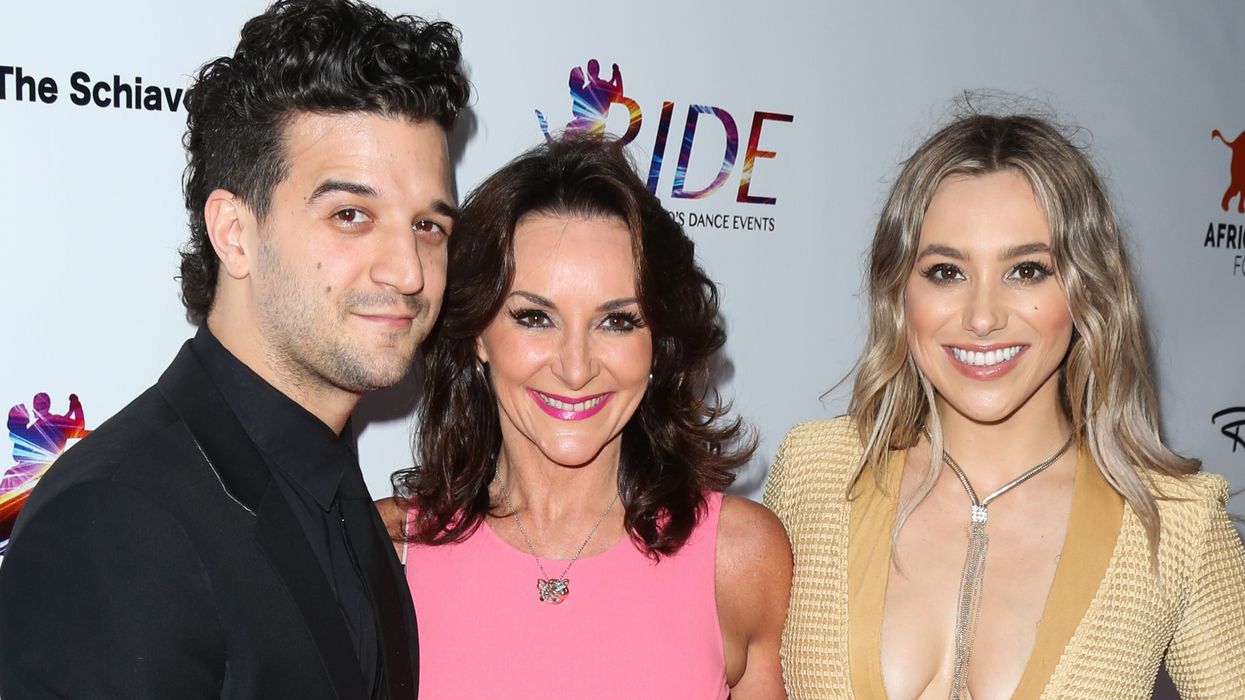 Shirley Ballas's son Mark (left)