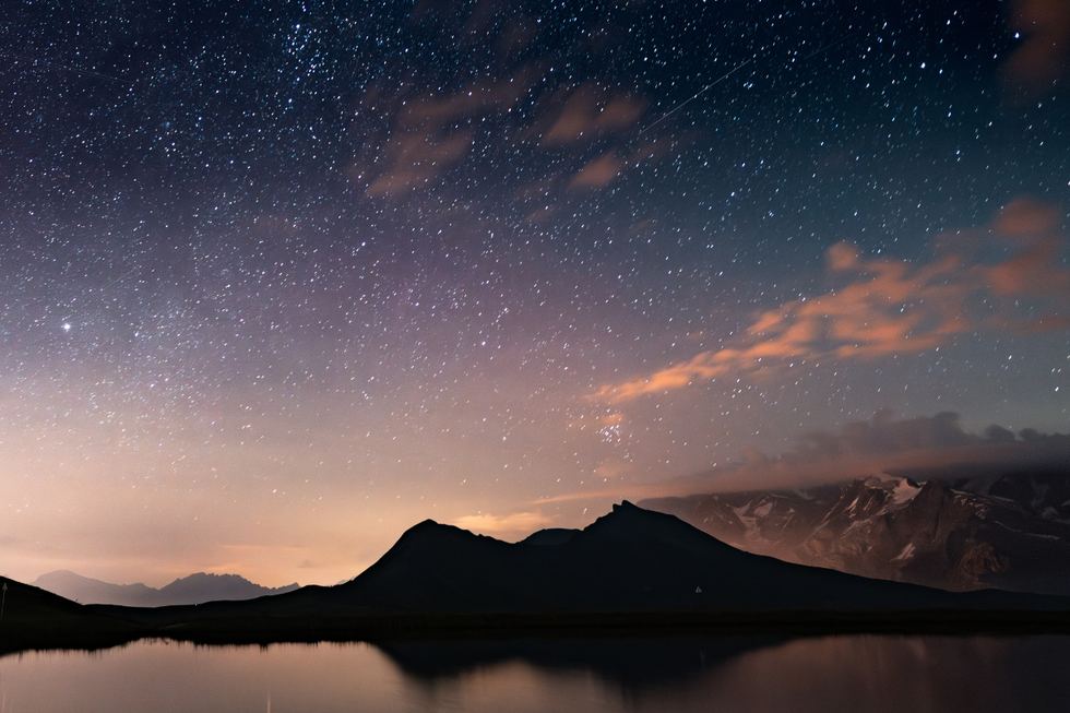 Shooting stars captured in France