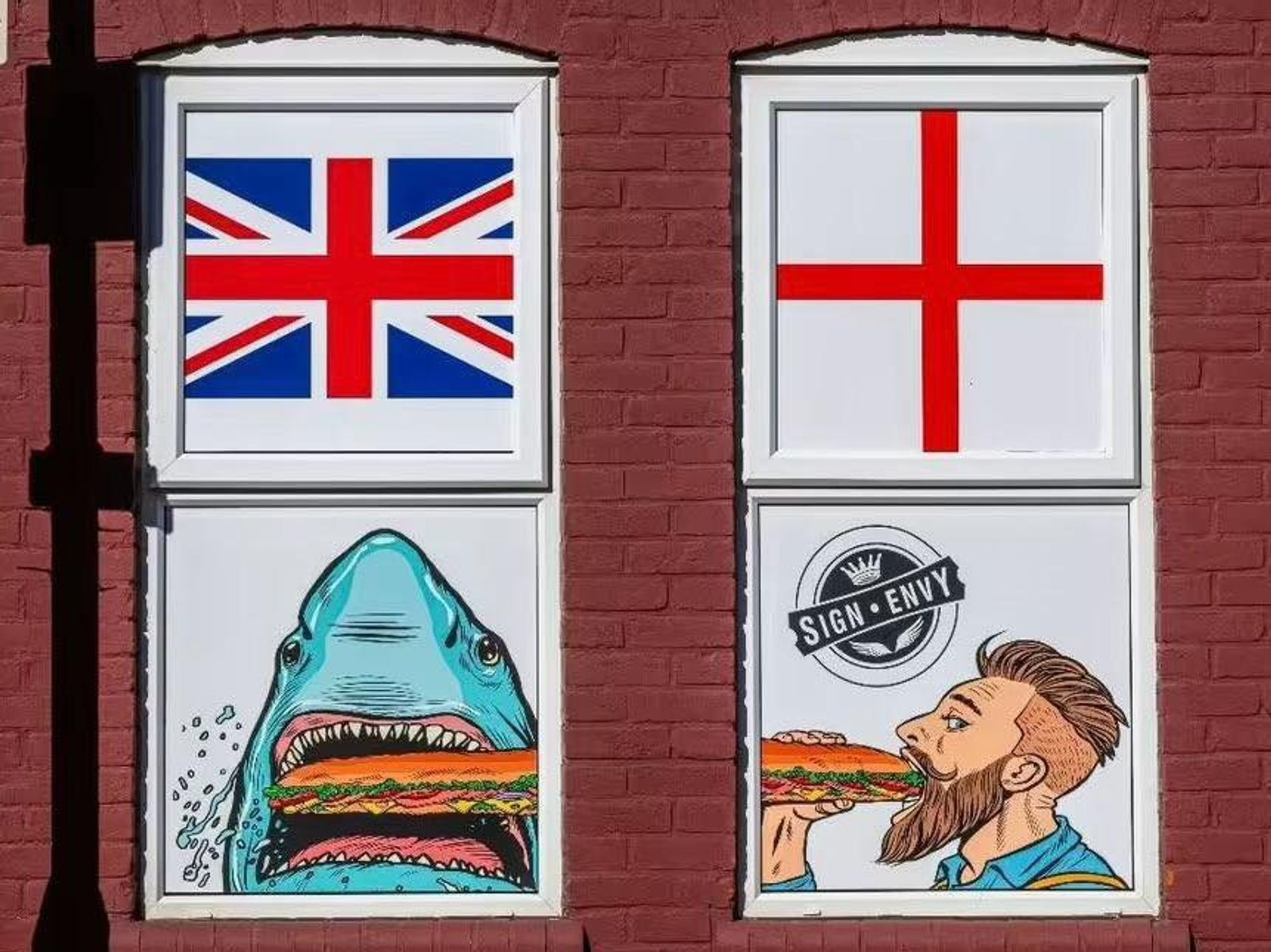 Shop allowed to keep Union Jack flag on window after council told them to take it down