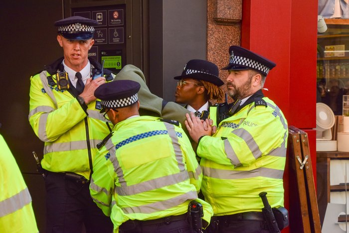 Shoplifter arrested in London