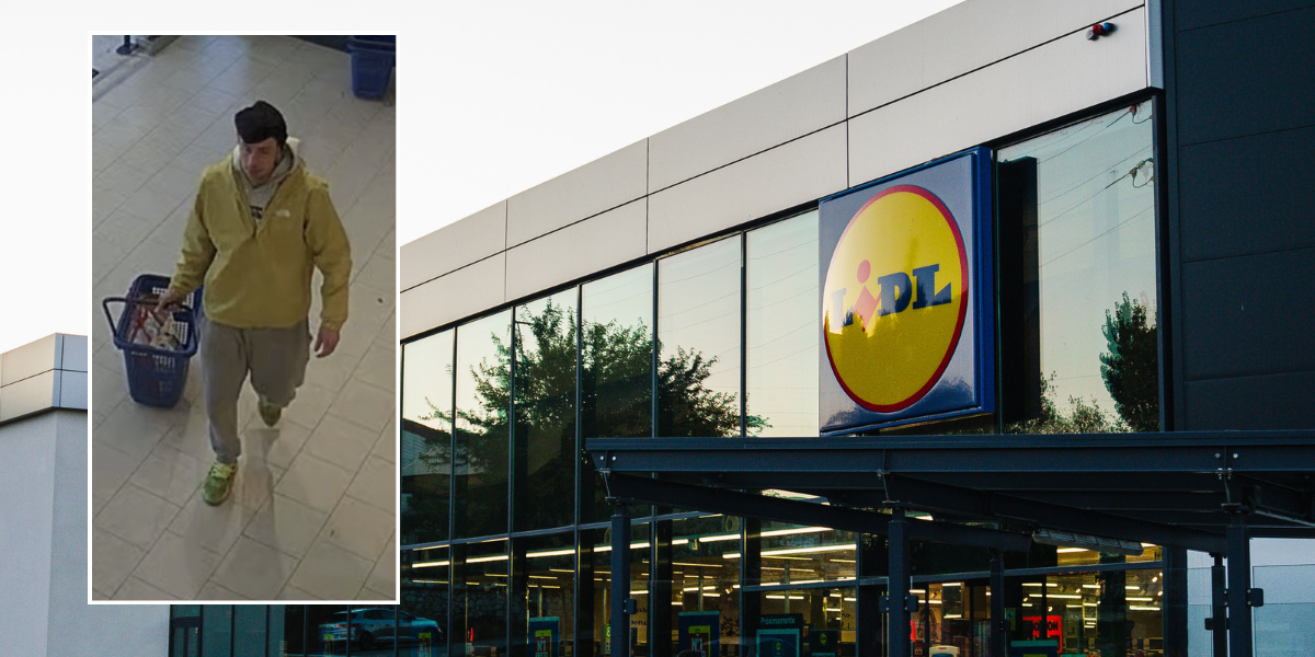 Lidl thief walks out of local store with bag ‘filled with stolen goods’ as police issue CCTV appeal