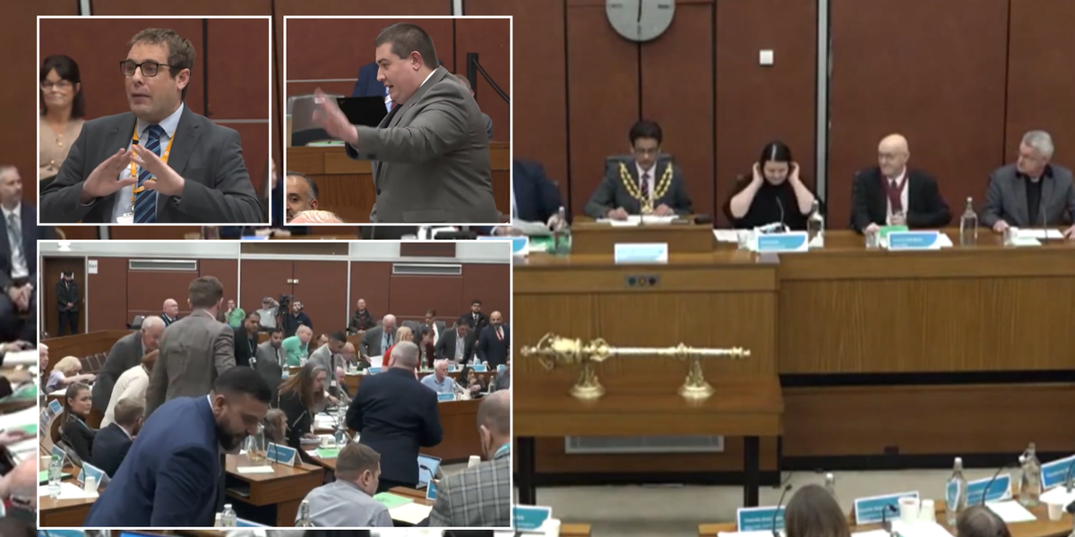 NextImg:'Totally disrespectful!' Councillors 'square up' as Green Belt meeting suspended after 'Nazi' insult causes chaos
