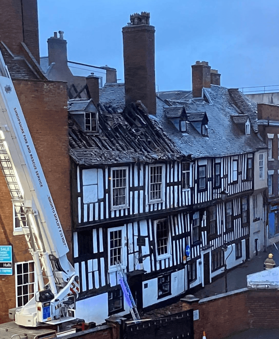 Shrewsbury fire